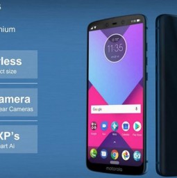 Moto X5 sẽ có 4 camera, viền mỏng và cụm notch phong cách iPhone X