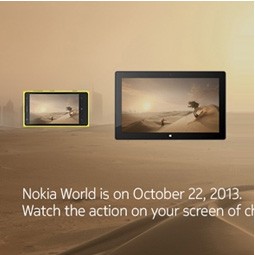 Hình ảnh úp mở về sự kiện đặc biệt ngày 22/10 của Nokia.