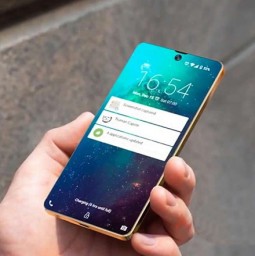 Galaxy A50 xuất hiện ảnh kết xuất với 3 camera