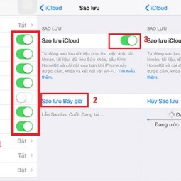 Hướng dẫn sao lưu iCloud trên iPhone cơ bản