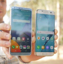 So sánh LG G6 với Samsung Galaxy S7 Edge