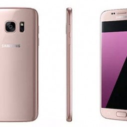Galaxy S7 có thêm phiên bản màu vàng hồng