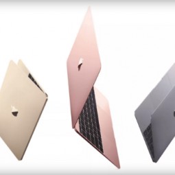 Apple ra MacBook mới màu vàng hồng