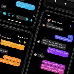 Dark Mode đã có thể kích hoạt nhanh trên Facebook Messenger