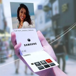 Samsung Galaxy X dùng màn hình uốn dẻo sắp ra mắt