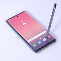 Galaxy Note 10 thiết kế camera selfie siêu lạ