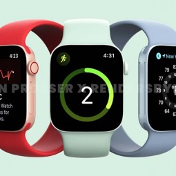 Apple Watch Series 7 màu xanh bạc hà đẹp hút hồn