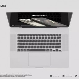 MacBook Pro 16 inch M1X cực sang với phong cách iPhone 12