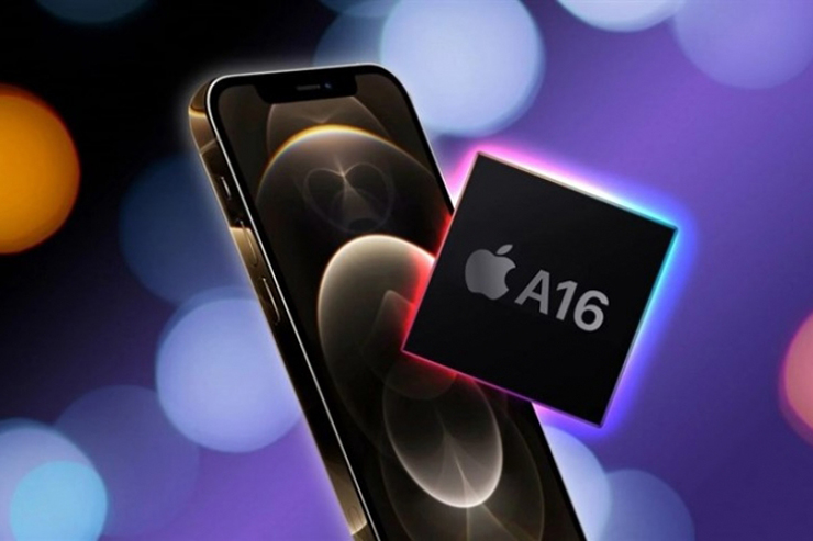 A16 Bionic, nền tảng chip xử lý vận hành trên iPhone 14 Pro và 14 Pro Max  sắp tới của Apple.