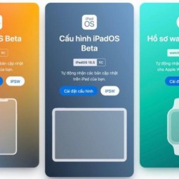 Apple đã chính thức phát hành bản cập nhật iOS 15.5 RC