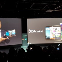 Samsung ra mắt máy tính bảng Galaxy Tab S màn hình siêu nét