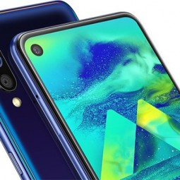 Samsung ra mắt Galaxy M40 với màn hình đục lỗ, 3 camera