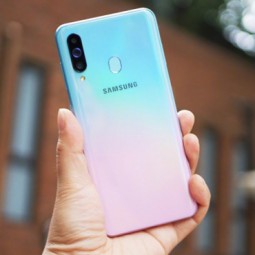 Galaxy A60 có thêm màu Muối hồng mê hoặc