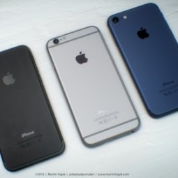 Lộ diện iPhone 7 màu đen qua concept ấn tượng