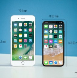 iPhone 8 đọ màn hình với iPhone 7, iPhone 7 Plus