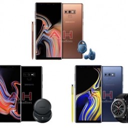 Galaxy Note 9 rò rỉ những màu sắc hút hồn người dùng