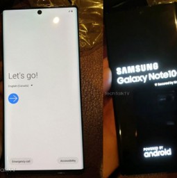 Galaxy Note 10+ đã lộ ảnh trên tay