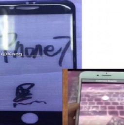Thiết kế phía trước của iPhone 7 giống như khuôn mặt mỉm cười?