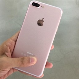 Ảnh thực tế iPhone 7 Plus màu vàng hồng