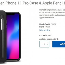 Vỏ bảo vệ iPhone 11 Pro đã được bán ra