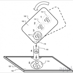 Apple đăng ký sáng chế giao diện đồ họa cảm ứng gán thuộc tính vật lý vào tập tin/thư mục