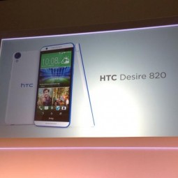 HTC công bố Desire 820: phablet dùng chip 64-bit, camera trước 8MP