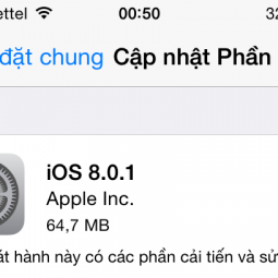Cảnh báo: Người dùng iOS chưa nên nâng cấp phiên bản HĐH 8.0.1