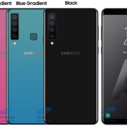 Lạ mắt concept và thông số smartphone 4 camera phía sau của Samsung