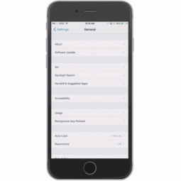 Cách chỉnh độ sáng màn hình iPhone bằng nút Home trong iOS 8.1