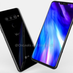 LG V40 ThinQ sẽ là smartphone đầu tiên ra mắt với 5 camera.