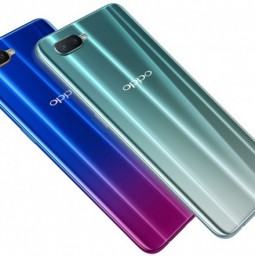 Oppo R15x trình làng, màn hình giọt nước