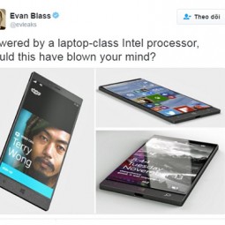 Rò rỉ Surface Phone có vi xử lý mạnh như laptop