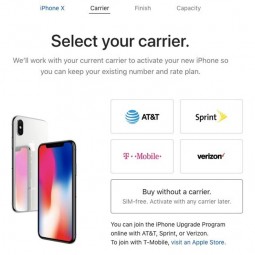 Apple tung iPhone X đã mở khóa, có thể đặt mua online