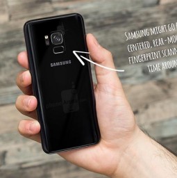 Ứng dụng Health mới cho thấy Galaxy S9 có vị trí máy quét vân tay mới