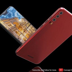 Concept Huawei P11 X với màn hình đẹp như iPhone X