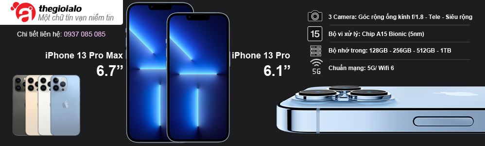 iPhone 13 Pro, Pro Max